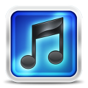 iTunes 10 Blue Rounded Icon